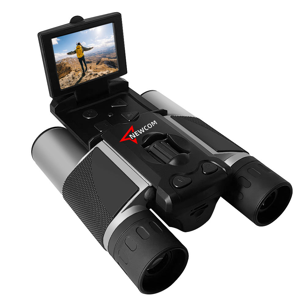 NEWCOM纽科姆12X32WB手持式高清双筒数码望远镜 拍照 录像